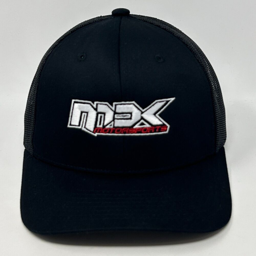 MDK Motorsports Trucker Hat Baseball Cap Auto Racing Supercross Snapback Black